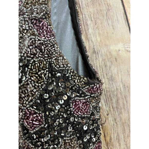 Lara Designs Beaded Cocktail Dress SIZE 6 Prom Homecoming Formal Mini - Picture 12 of 12